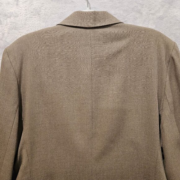 Norton McNaughten Skirt Blazer Set Womens 10 Brown Jacket Pencil Skirt USA Made - Picture 13 of 15